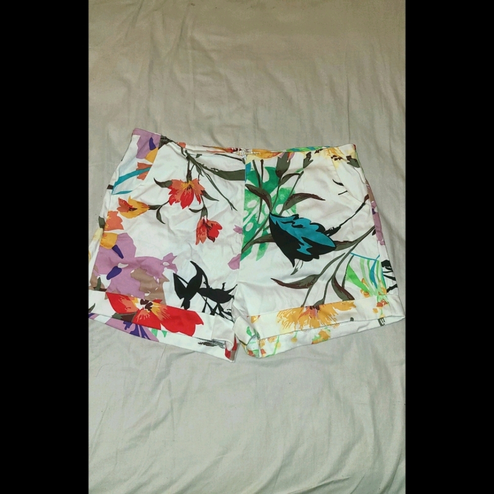 Floral shorts